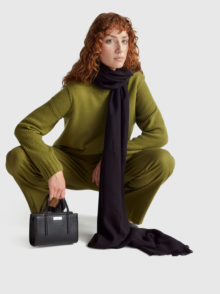 V NECK SWEATER L/S Women image number 3